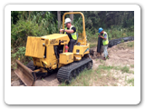 Silt Fence Install