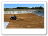 Fabric Formed Concrete Revetment Wall For Retention Pond, Central Florida.